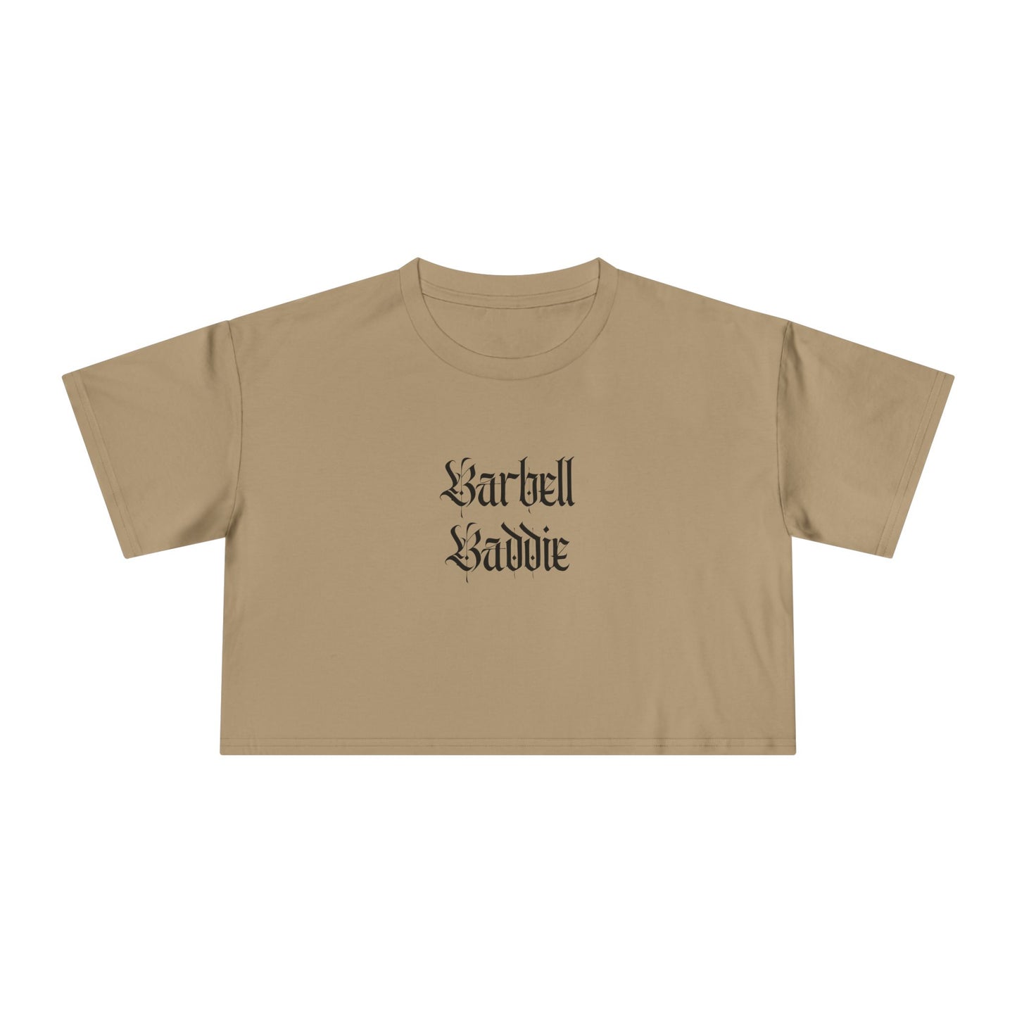 GYMBRAT | Barbell Baddie crop top