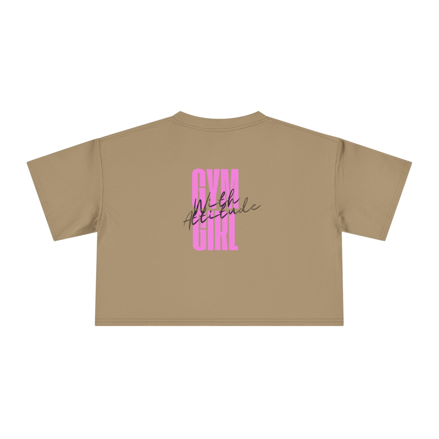 GYMBRAT| Gym Girl Attitude Women's Crop Top
