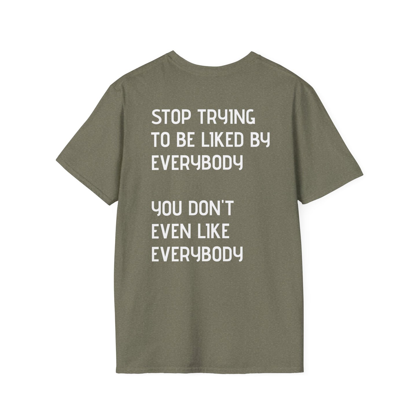 GYMBRAT| Unisex Tee - Simple, Don't Like Everybody, Be Yourself