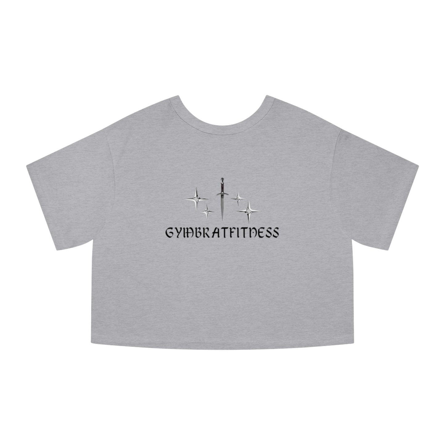 GYMBRAT| Champion Crop Tee |Cutsie |New Me Collection