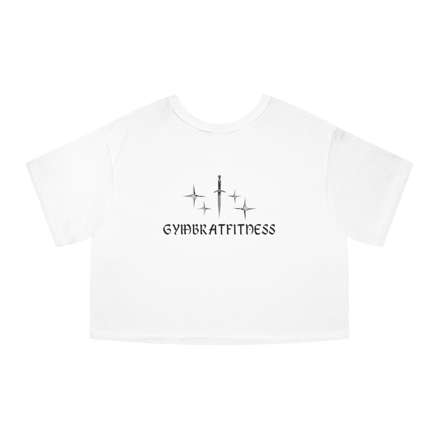 GYMBRAT| Champion Crop Tee |Cutsie |New Me Collection