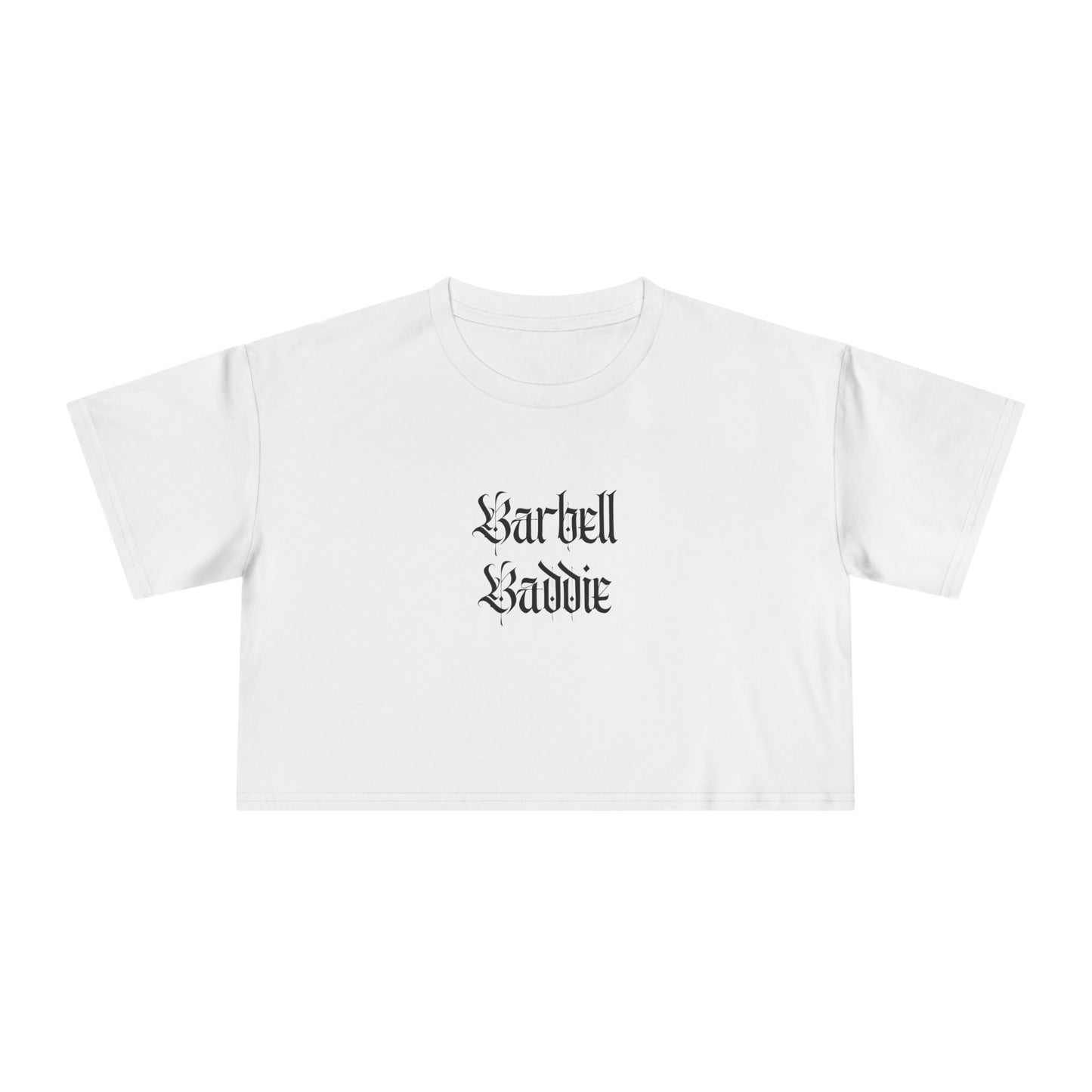 GYMBRAT | Barbell Baddie crop top