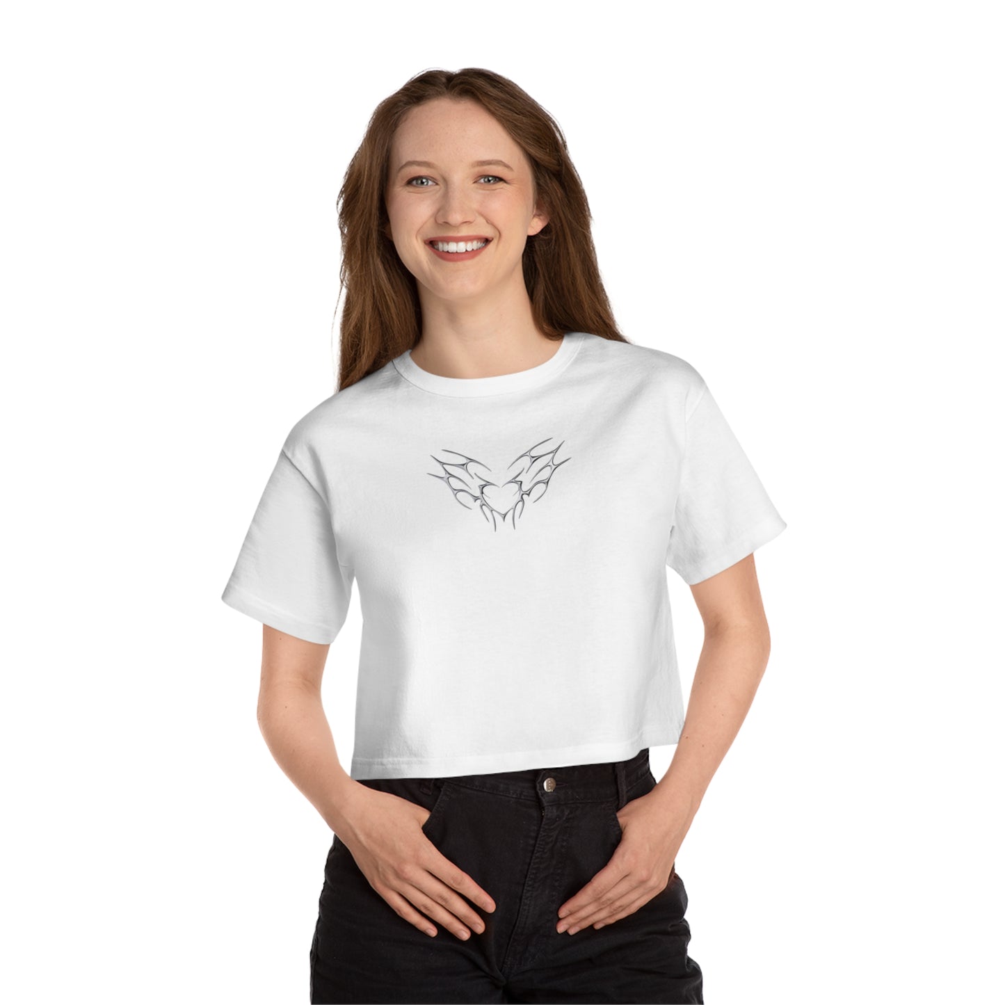 GYMBRAT| Champion Crop Tee |Cutsie |New Me Collection
