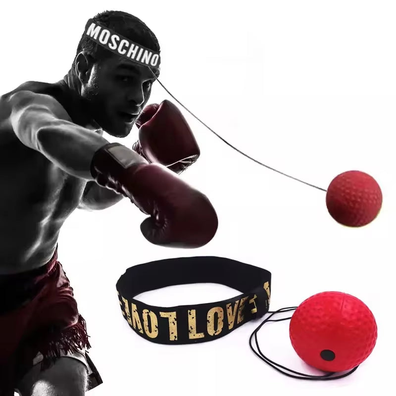 Speed Ball Head-Mounted Punch Training Apparatus - Enhance Your Hand-Eye Coordination for MMA and Fitness!