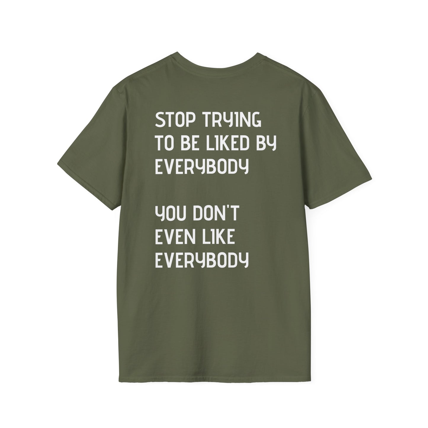 GYMBRAT| Unisex Tee - Simple, Don't Like Everybody, Be Yourself