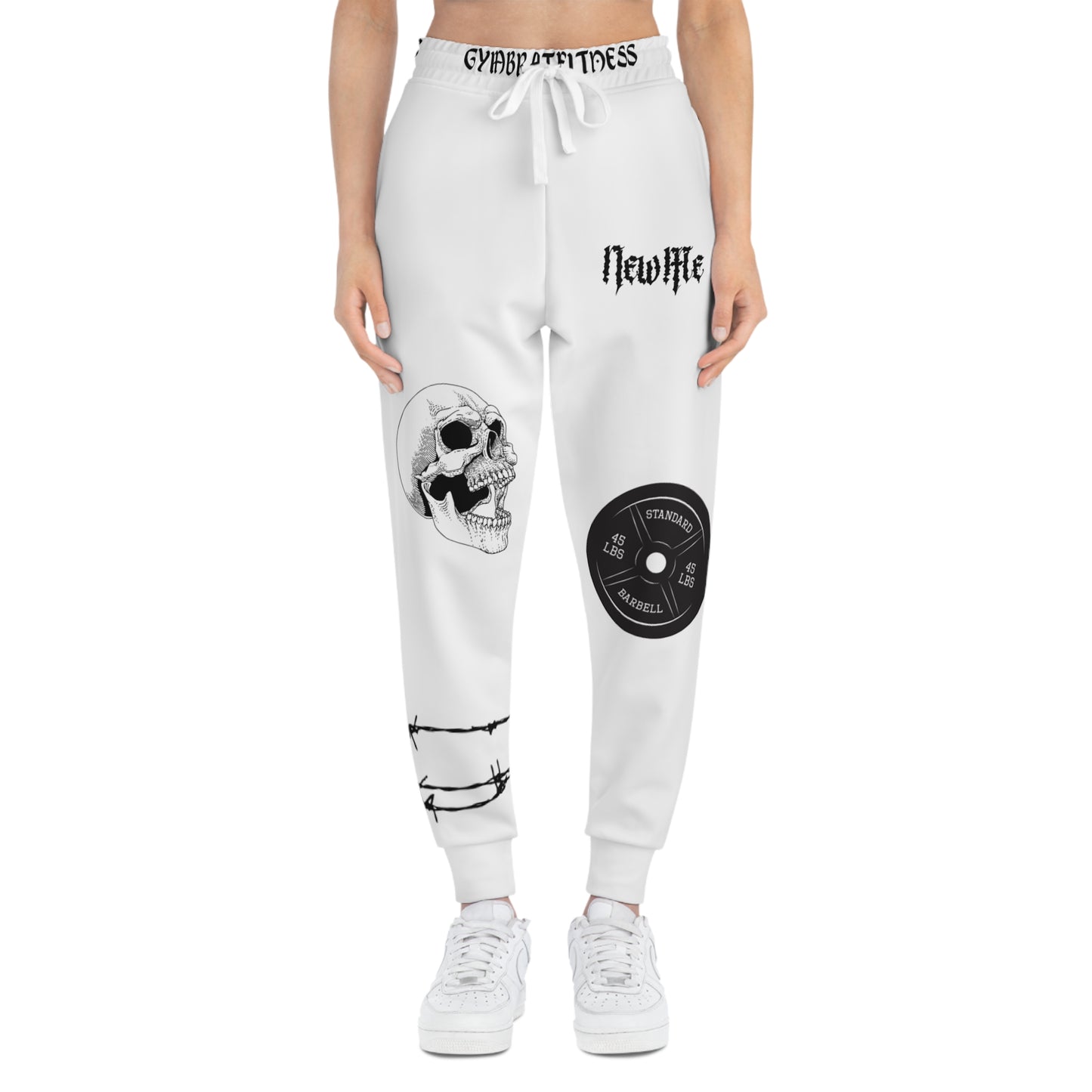 GYMBRAT| Jogger Sweatpants |Skull |New Me Collection