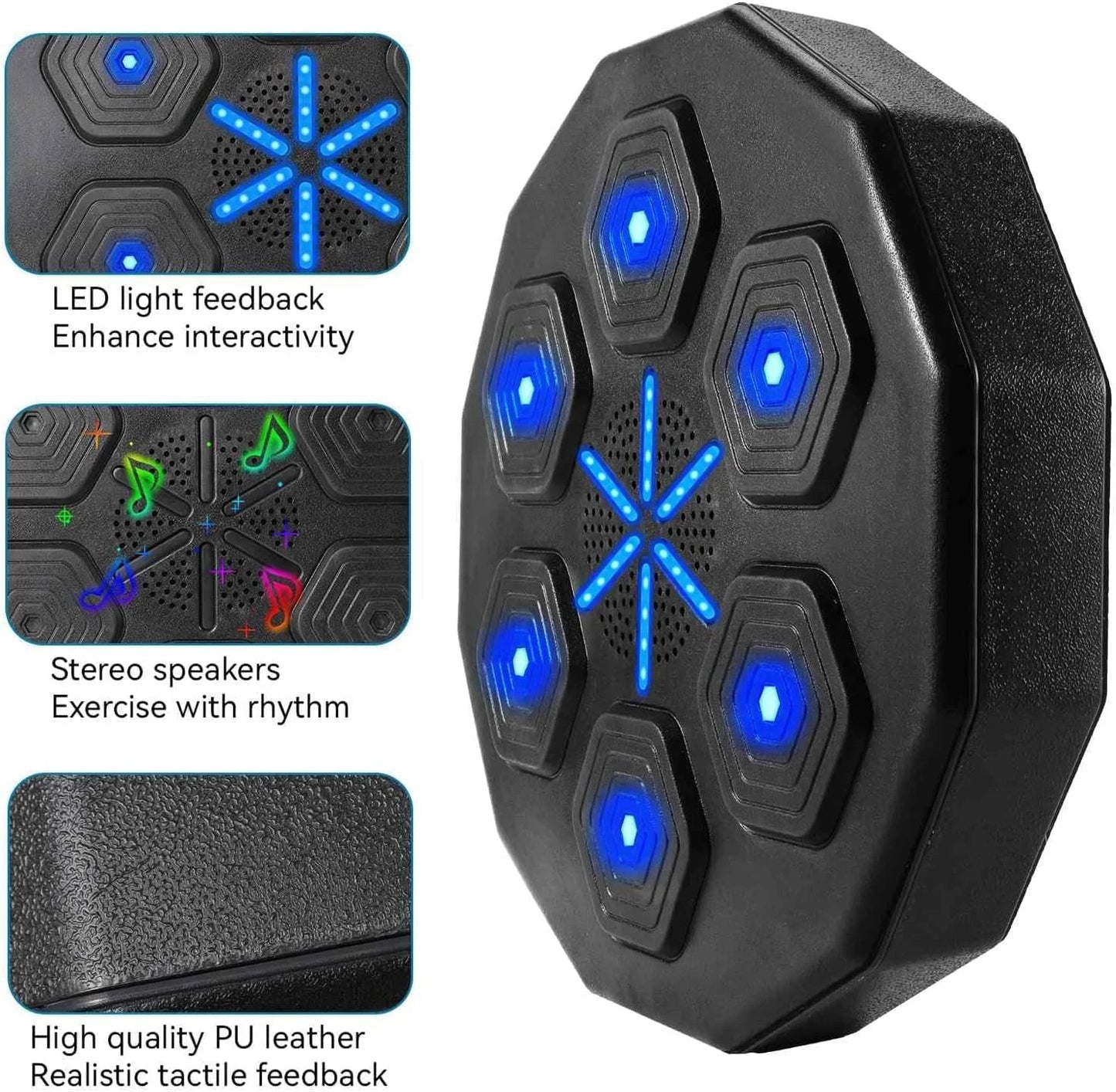 Electronic Boxing Machine With Music Intelligent Boxing Training Equipment
