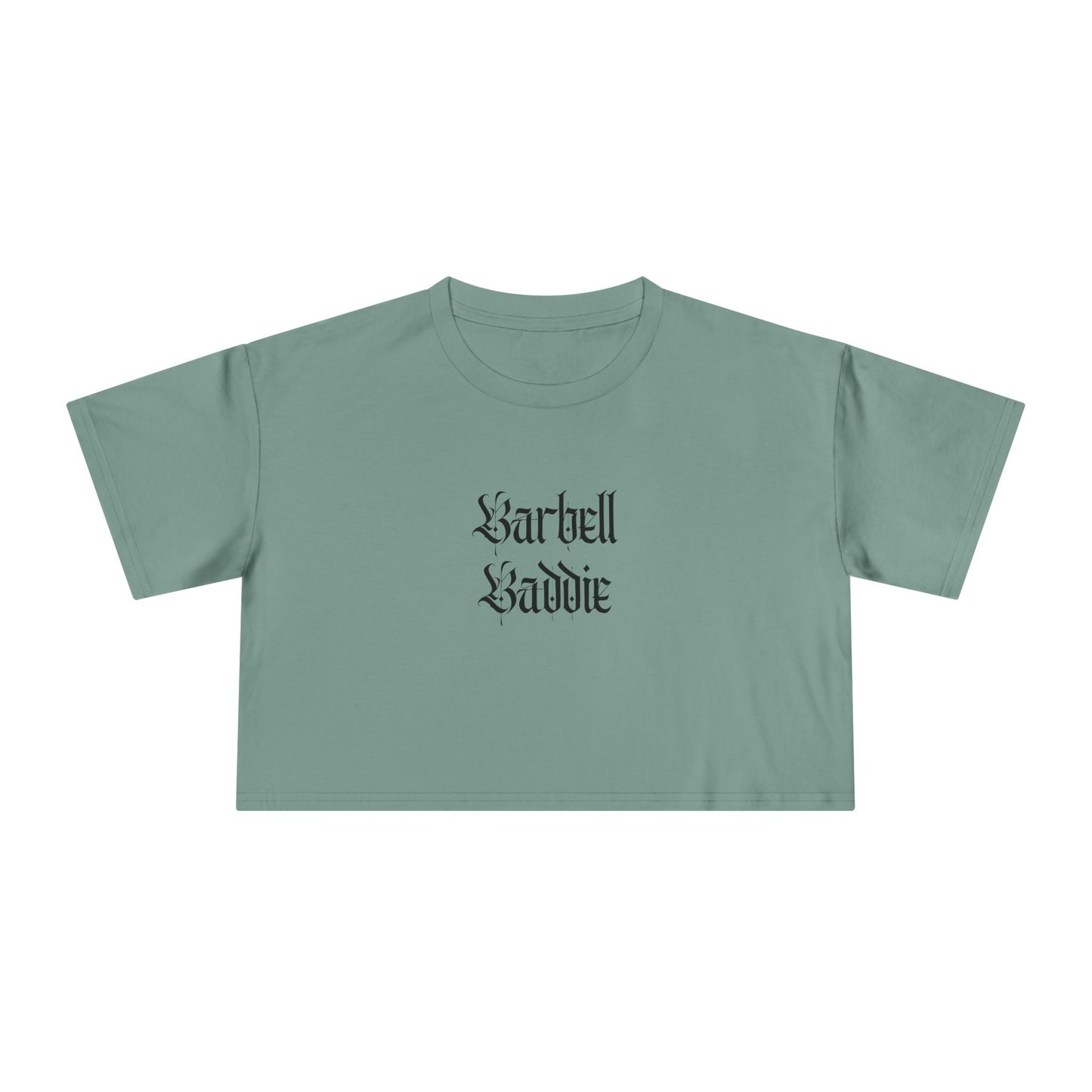 GYMBRAT | Barbell Baddie crop top