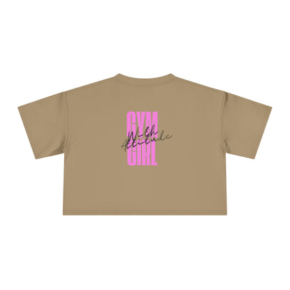 GYMBRAT| Gym Girl Attitude Women's Crop Top