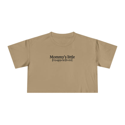 GYMBRAT| Mommy's Little Disappointment Crop top