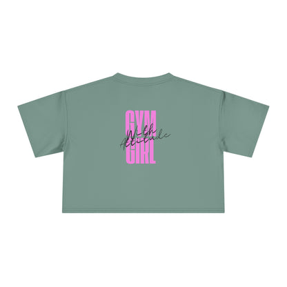 GYMBRAT| Gym Girl Attitude Women's Crop Top