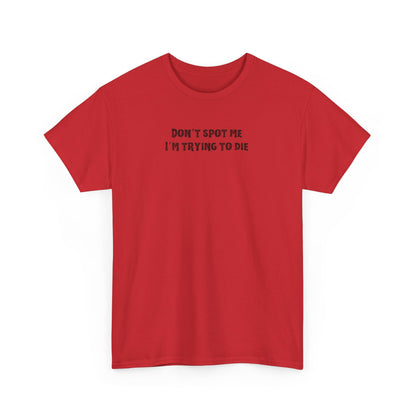 NO SPOTTER | Heavy Cotton Tee