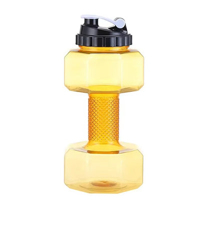 2.2L Dumbbell Shaped Sport Water Bottle Fitness Water Bottle Creative Water Drinking Bottle