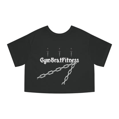 GYMBRAT| Champion Crop Tee with Chains 2.0 |New Me Collection