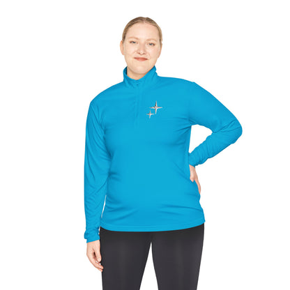 GYMBRAT| Quarter-zip Activewear Pullover |New Me Collection