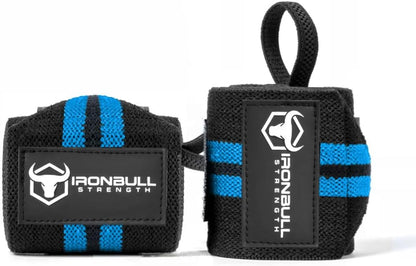 Wrist Wraps for Weightlifting (USPA & IPL Approved) - 18” Premium Quality Wrist Straps for Weightlifting - Weight Lifting Wrist Wraps with Thumb Loop for Lifting Weights, Curls & Dips - for Bench, Powerlifting & Weight Training