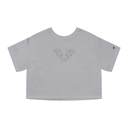 GYMBRAT| Champion Crop Tee |Cutsie |New Me Collection