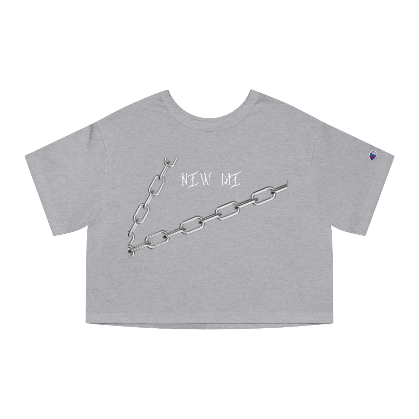 GYMBRAT| Champion Crop Tee with Chains 2.0 |New Me Collection