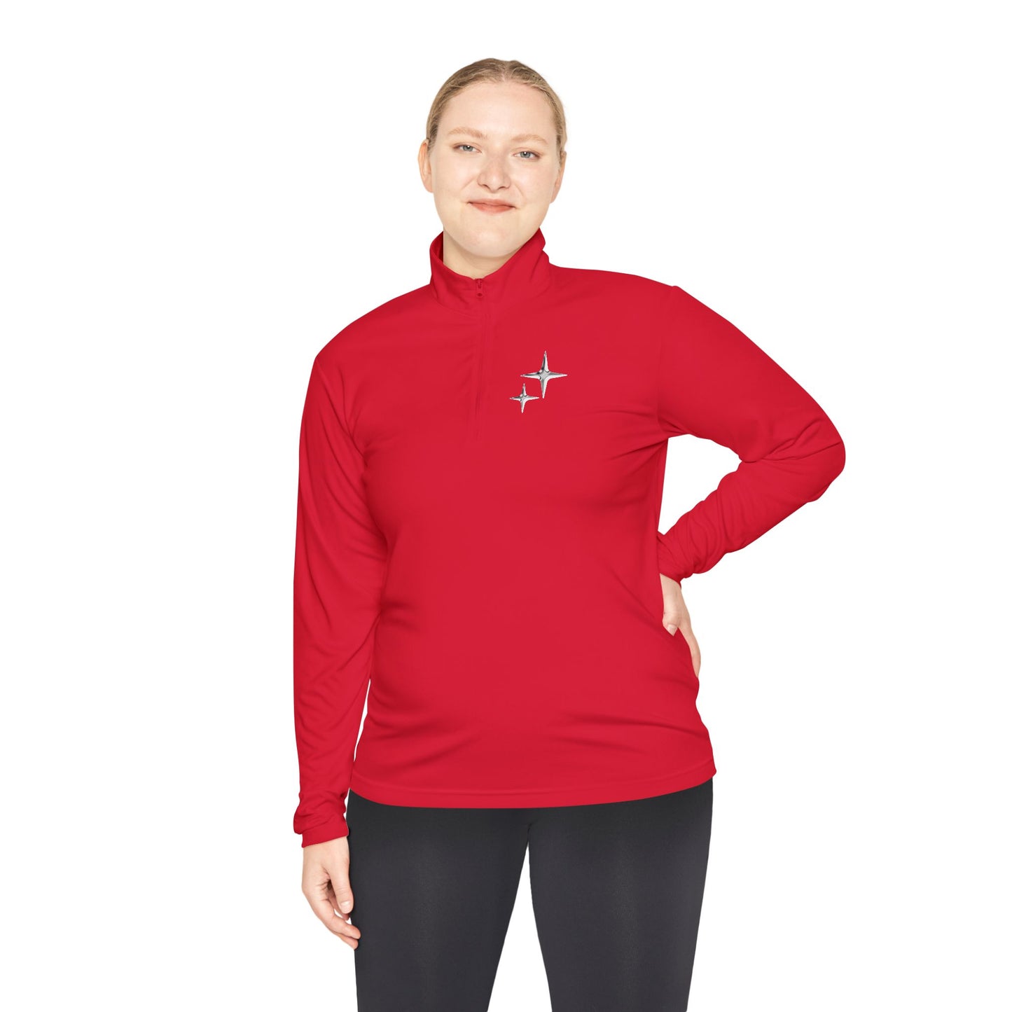 GYMBRAT| Quarter-zip Activewear Pullover |New Me Collection