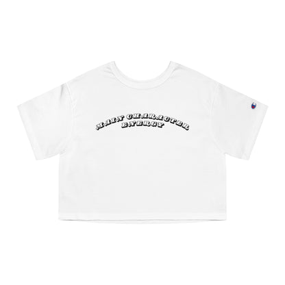 GYMBRAT| Main Character Champion Crop Top