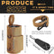 Magnetic Gym Water Bottle Sling Bag - Non-Slip Portable Carrier for Gym Accessories