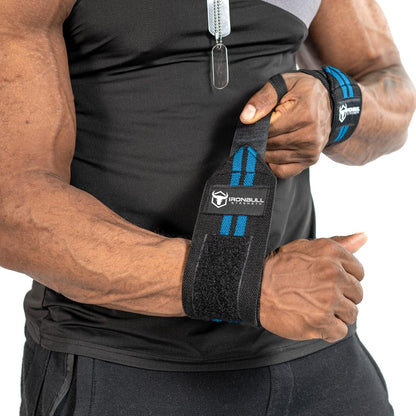 Wrist Wraps for Weightlifting (USPA & IPL Approved) - 18” Premium Quality Wrist Straps for Weightlifting - Weight Lifting Wrist Wraps with Thumb Loop for Lifting Weights, Curls & Dips - for Bench, Powerlifting & Weight Training